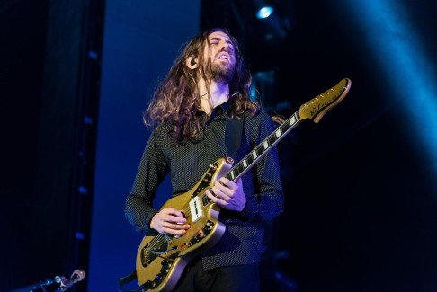 Guitarist Wayne Sermon in Sao Paolo.