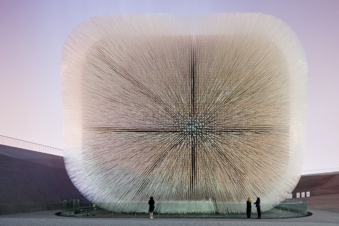 The UK pavilion at the Shanghai expo. Photo: Iwan Baan, 2010