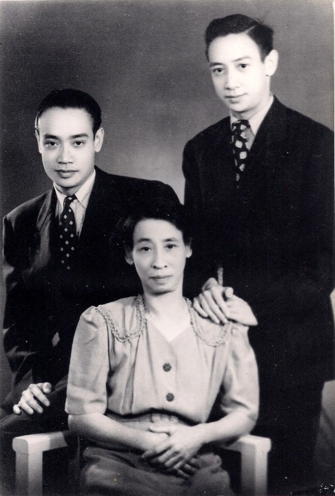 Uncle Ray (right) with his brother, Armando J. Cordeiro and mother Livia Pureza dos Santos. 