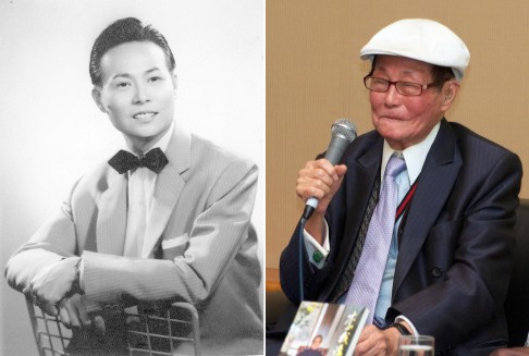 Broadcaster and playwright Li Ngaw in his younger days (left) and in 2013 as he recounts his experiences. Photos: SMP Pictures