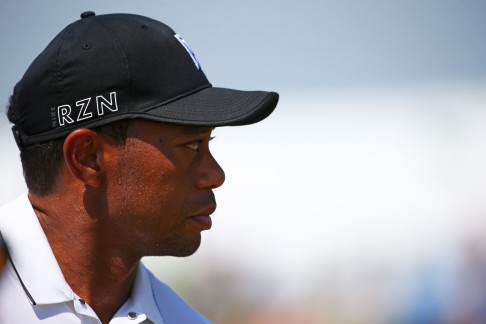 Tiger Woods considers his next move. Photo: AFP