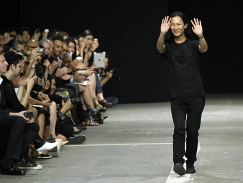 Alexander Wang after his spring 2013 collection was modeled during Fashion Week in New York in September 2012.