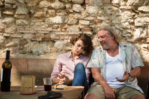 Ray Winstone and Jasmine Trinca in The Gunman