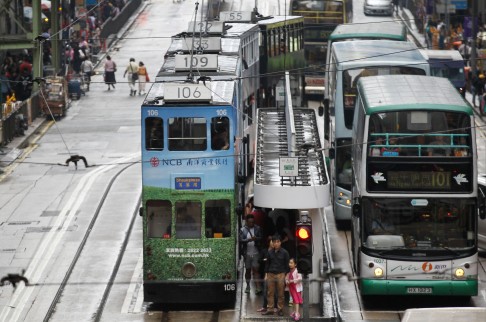 The discussion sees trams not as a problem, but as a solution. Photo: Edward Wong