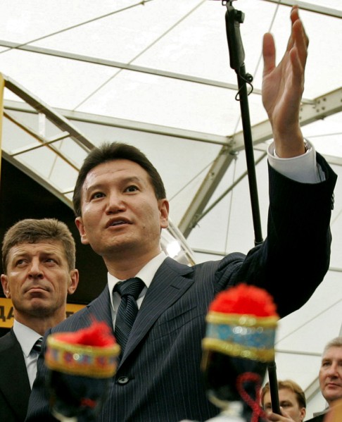 Kirsan Ilyumzhinov used to be president of Russian Buddhist republic Kalmykia. Photo: AP