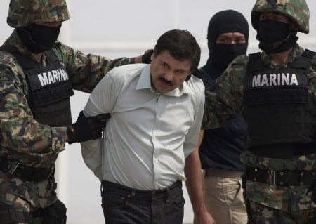 Joaquin "El Chapo" Guzman, believed to be the head of MexicoÌs Sinaloa Cartel. Investigations by the Post have found that the Sinaloa cartel maintained both a corporate and criminal presence in Hong Kong. Photo: AP