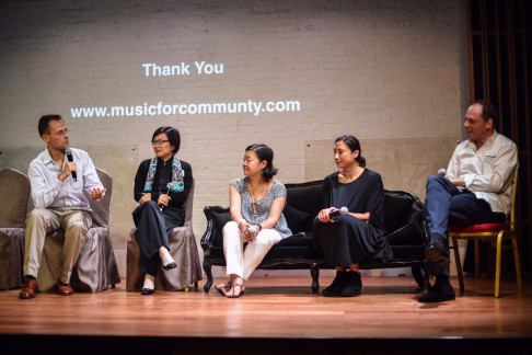 Panellists discuss how to democratise classical music in Hong Kong.