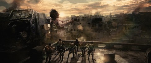 A scene from ‘Attack on Titan: End of the World’