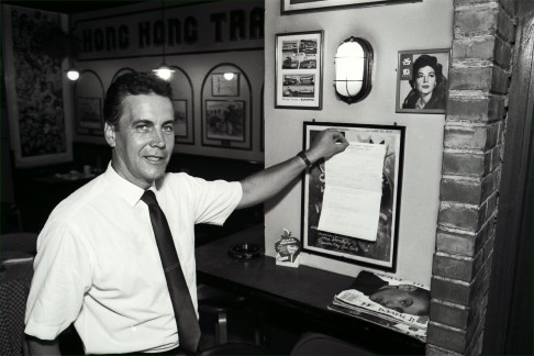 Howard McKay, owner of The Wanch in 1990. Photo: SCMP