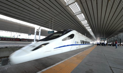 The deal between a consortium of state-run Chinese railway firms and the private rail venture, XpressWest, will help open up the US to Chinese rail technology. Photo: Xinhua