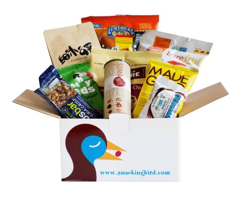 A Snackingbird.com box.
