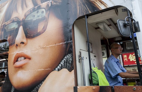 The tram system is a physical landmark for Hong Kong. Photo: EPA