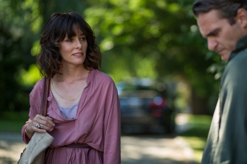 Parker Posey and Phoenix in Irrational Man.