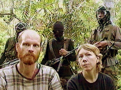 US missionaries Martin and Gracia Burnham were snatched by Abu Sayyaf guerrillas on the southern Philippine island of Basilan in 2001. Martin Burnham was killed in a surprise military raid that wounded Gracia. Photo: Reuters 