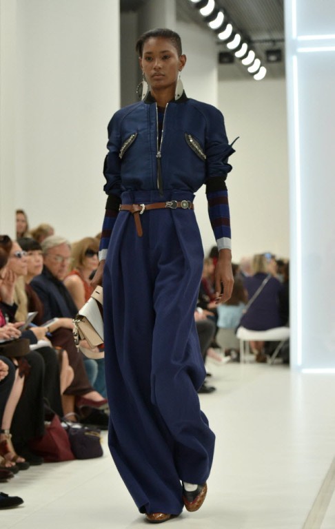 A look from Tod's spring/summer 2016 collection. Photo: AFP
