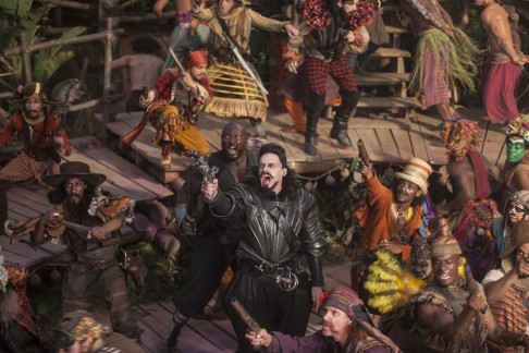 Jackman did extensive research about the character of Blackbeard.