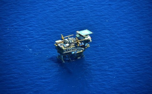 A Chinese drilling rig in the South China Sea. The US and China disagree on contentious sovereignty issues in the South China Sea. Photo: Xinhua