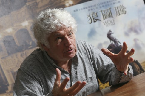 Wolf Totem director Jean-Jacques Annaud. Photo: K. Y. Cheng