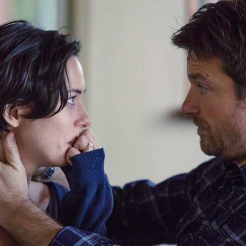 Rebecca Hall and Jason Bateman in a still from The Gift