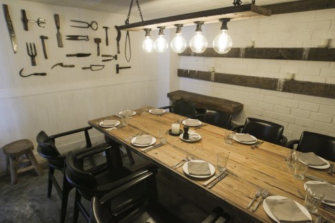 Interior of Fish and Meat. Photo: Edward Wong