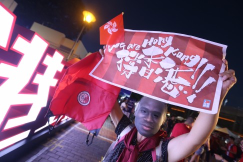 A Hong Kong fan. Photo: KY Cheng