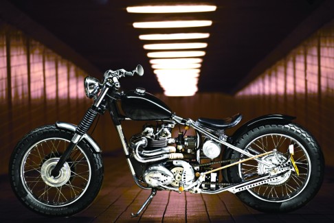 A variety of vintage motorcycles will be exhibited at the Something Old pop-up from 16 – 20 December. 
