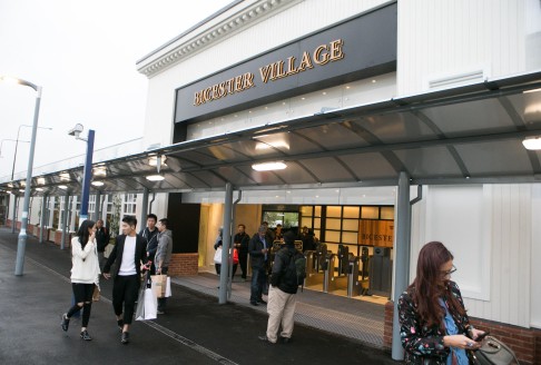 The opening of a rail link from central London to Bicester Village train station has made the journey faster for hordes of shoppers.