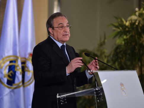 Club president Florentino Perez has presided over several debacles. Photo: AFP