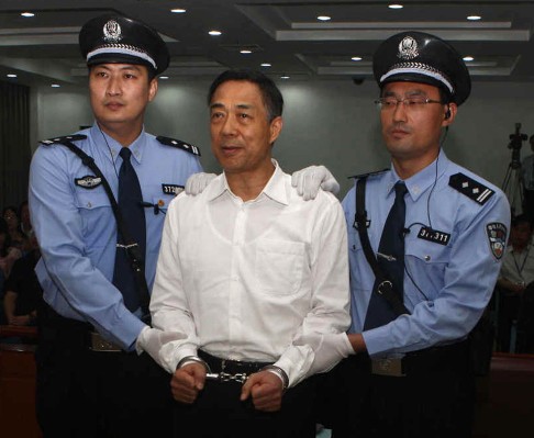 Bo pictured during his trial two years ago. Photo: SCMP Pictures