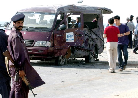 In 2004, a car bomb in Gwadar left three Chinese engineers dead.