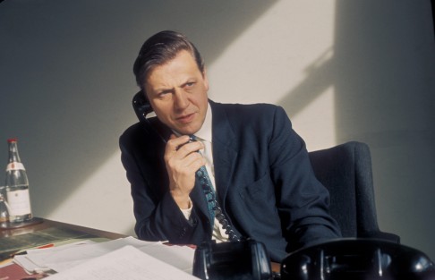 Attenborough at the BBC in 1972.