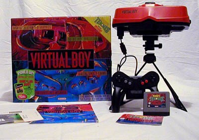 The original Nintendo Virtual Boy gaming kit. Photo: nintendo-wikia.com