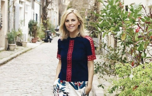 Colourful twist: Designer Tory Burch's New York home is alive with ...