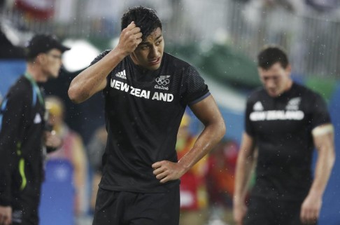 Rieko Ioane and the All Blacks Sevens are left scratching their heads after being dumped out of the Olympics at the quarter-final stage by Fiji. Photo: Reuters