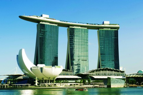 Singapore’s Marina Bay Sands hotel has it all: a wide range of shows and family-friendly entertainment in addition to shopping and gambling
