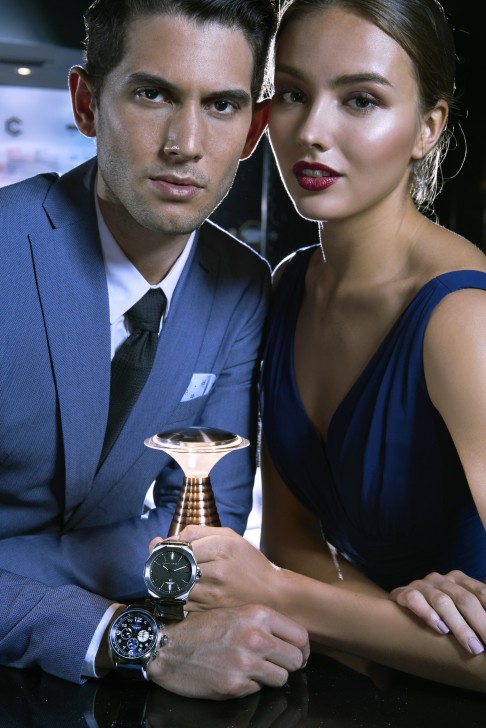 Elegant men’s and women’s watches by renowned American global lifestyle brand Perry Ellis (Renaissance Moment zone, booth 3D-D38).