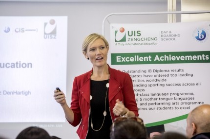 IB features a framework and goal-driven classes in which teachers and students bring in their creativity, says UISZ Head of Primary, Elizabeth DenHartigh.