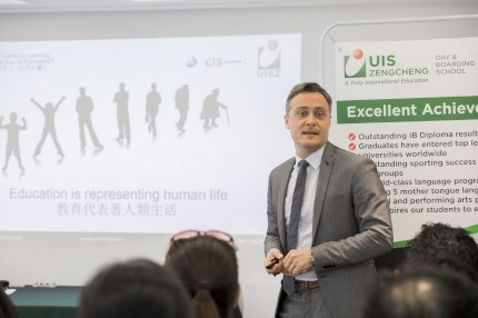 The IB curricula focus on helping individual students to identify and develop their key skills, including research skills, critical thinking and social skills, says Nicholas Evans, UISZ Head of School.