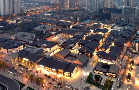 A recent development in Chengdu by Taikoo blends heritage and modernity. Photo: Handout