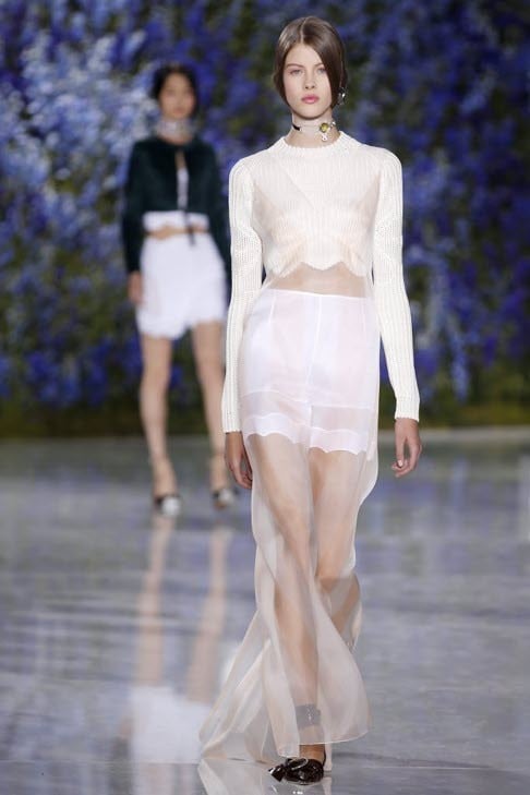A look from Simons’ spring/summer 2016 collection for Dior shown in Paris this month.