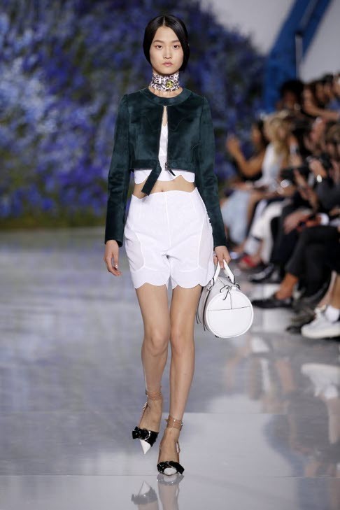 A look from Simons’ spring/summer 2016 collection for Dior shown in Paris this month.