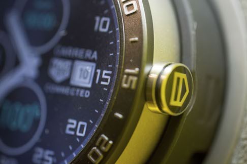 The Tag Heuer Connected Watch uses the company's Carrera Calibre mechanical design and premium materials. Photo: Bloomberg