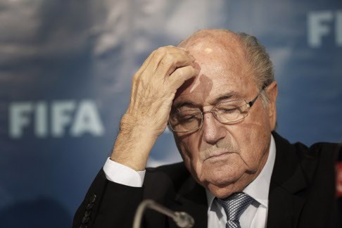 Fifa president Sepp Blatter is barred from entering the world governing body’s headquarters and stadiums in an official capacity. Photo: AP