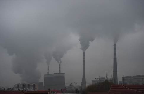 Beijing has banned the use of low-grade coals and pledged to cut the share of coal in total energy consumption to 60 per cent by the end of the decade. Photo: AFP