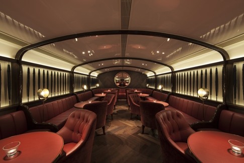 The speakeasy-themed whisky bar, Foxglove, in Central, designed by Nelson Chow Chi-wai. Photo: SCMP Pictures