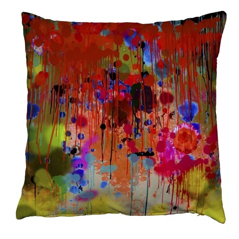 Graffiti Drips cushion. Photo: courtesy of Grange Interiors