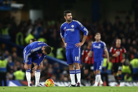 Jose Mourinho accused his players, including Eden Hazard and Diego Costa, of “betraying his work”. Photo: AFP