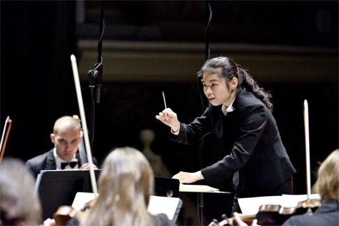 Elim Chan makes her Russian debut in May 2015 conducting the Musical Olympus International Festival Orchestra in St Petersburg.
