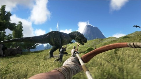 Hunting dinosaurs isn’t easy, especially when your weapons are pretty basic.