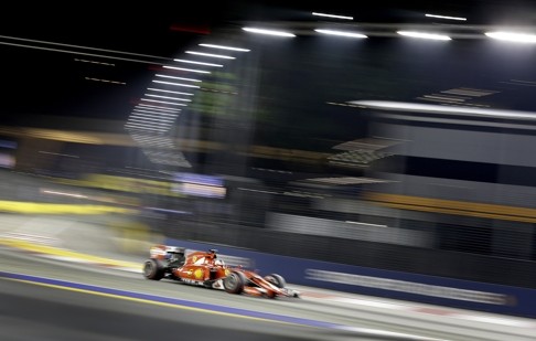 Singapore has introduced a night-time Formula 1 race in an effort to raise its international profile. Photo: AP